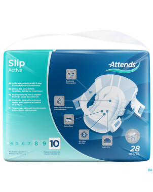 Attends slip active 10 large   1x28