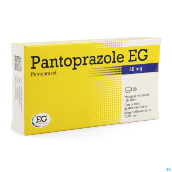 Pantoprazole eg 40mg comp gastro resist blist 28
