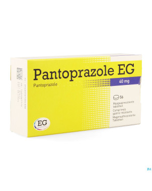 Pantoprazole eg 40mg comp gastro resist blist 56
