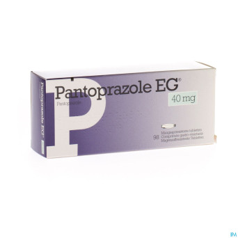 Pantoprazole eg 40mg comp gastro resist blist 98