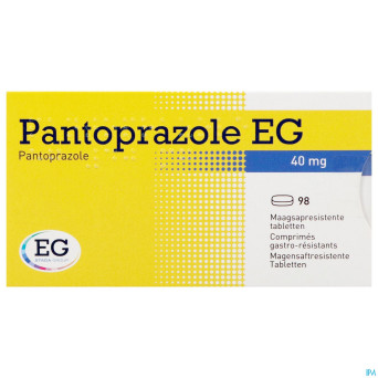 Pantoprazole eg 40mg comp gastro resist blist 98