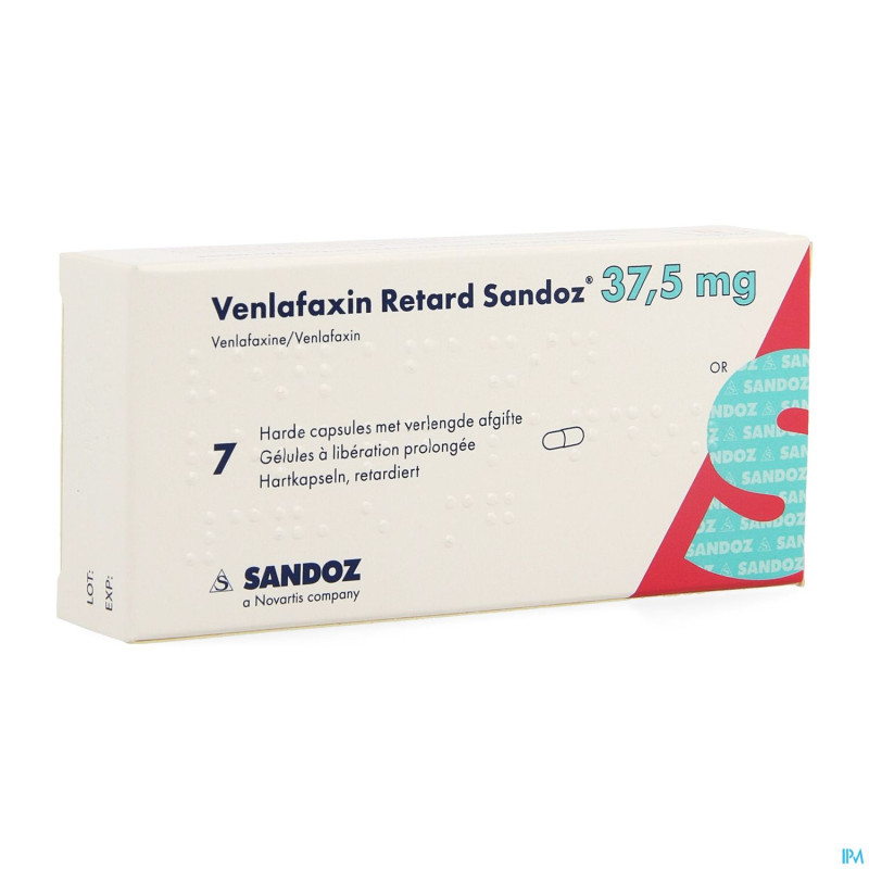 Venlafaxin retard sandoz  37,5mg caps act prol  7