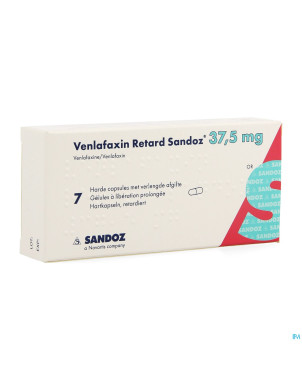 Venlafaxin retard sandoz  37,5mg caps act prol  7
