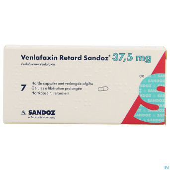 Venlafaxin retard sandoz  37,5mg caps act prol  7