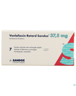 Venlafaxin retard sandoz  37,5mg caps act prol  7