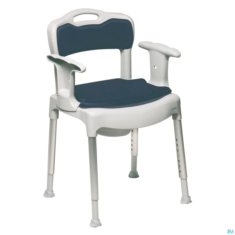 Swift commode chaise de toilette gris