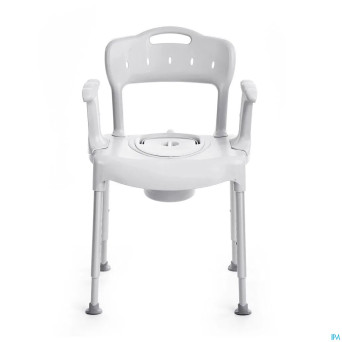 Swift commode chaise de toilette gris