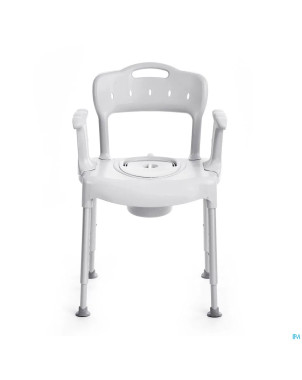 Swift commode chaise de toilette gris