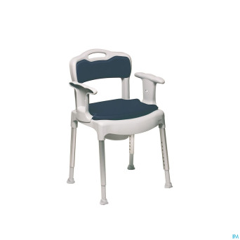 Swift commode chaise de toilette gris