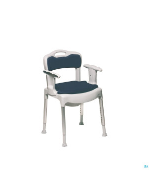 Swift commode chaise de toilette gris