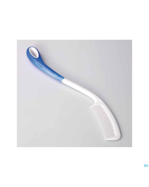 Beauty peigne cheveux long bleu