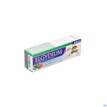 Elgydium kids dentifrice menthe-fraise 2-6ans 50ml