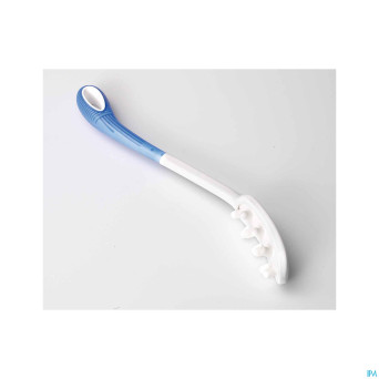 Beauty brosse lave-cheveux bleu