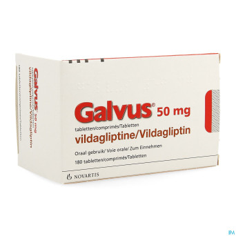 Galvus 50 mg tabl 180 x 50 mg