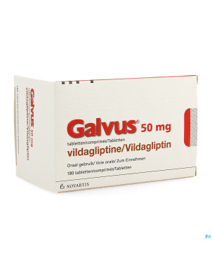 Galvus 50 mg tabl 180 x 50 mg