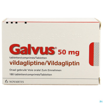 Galvus 50 mg tabl 180 x 50 mg