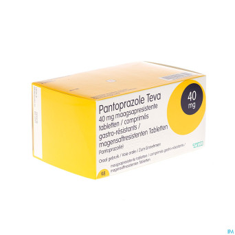 Pantoprateva 40mg comp gastro resist 98x40mg