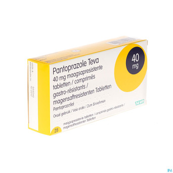 Pantoprateva 40mg comp gastro resist 28x40mg