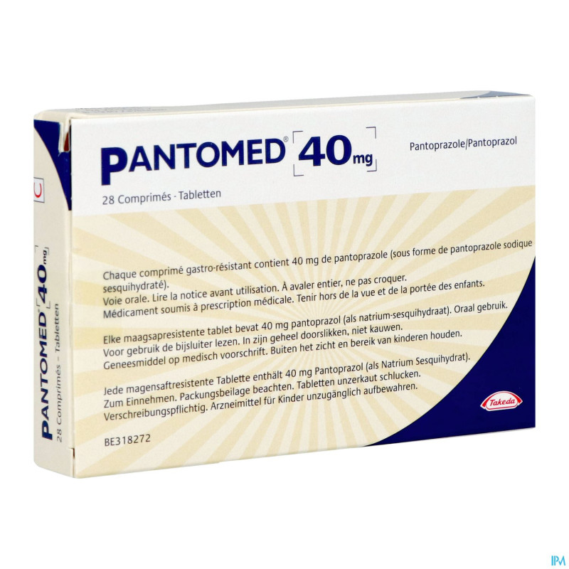 Pantomed  40 mg comp  28