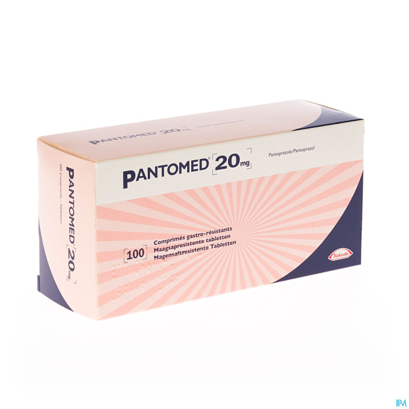 Pantomed  20 mg comp 100