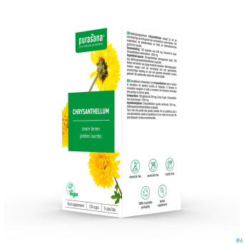 Purasana vegan chrysanthellum    caps 120x250mg