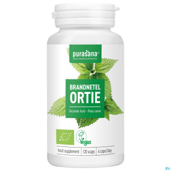 Purasana vegan ortie bio    caps 120x210mg