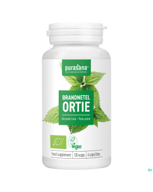 Purasana vegan ortie bio    caps 120x210mg