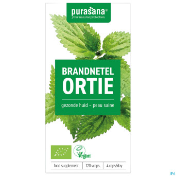 Purasana vegan ortie bio    caps 120x210mg