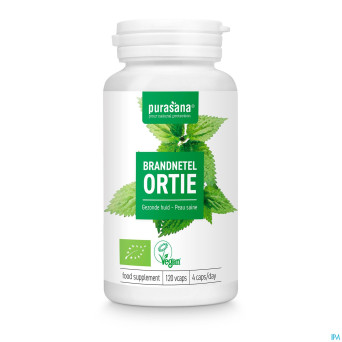 Purasana vegan ortie bio    caps 120x210mg