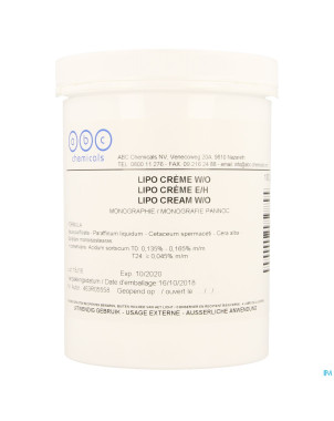 Lipo creme (cold cream) 1kg