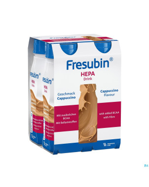 Fresubin hepa drink cappuccino easy bottle 4x200ml