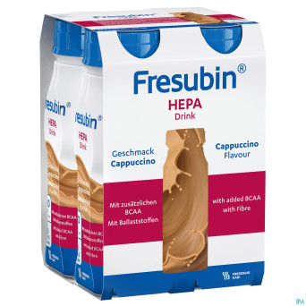 Fresubin hepa drink cappuccino easy bottle 4x200ml