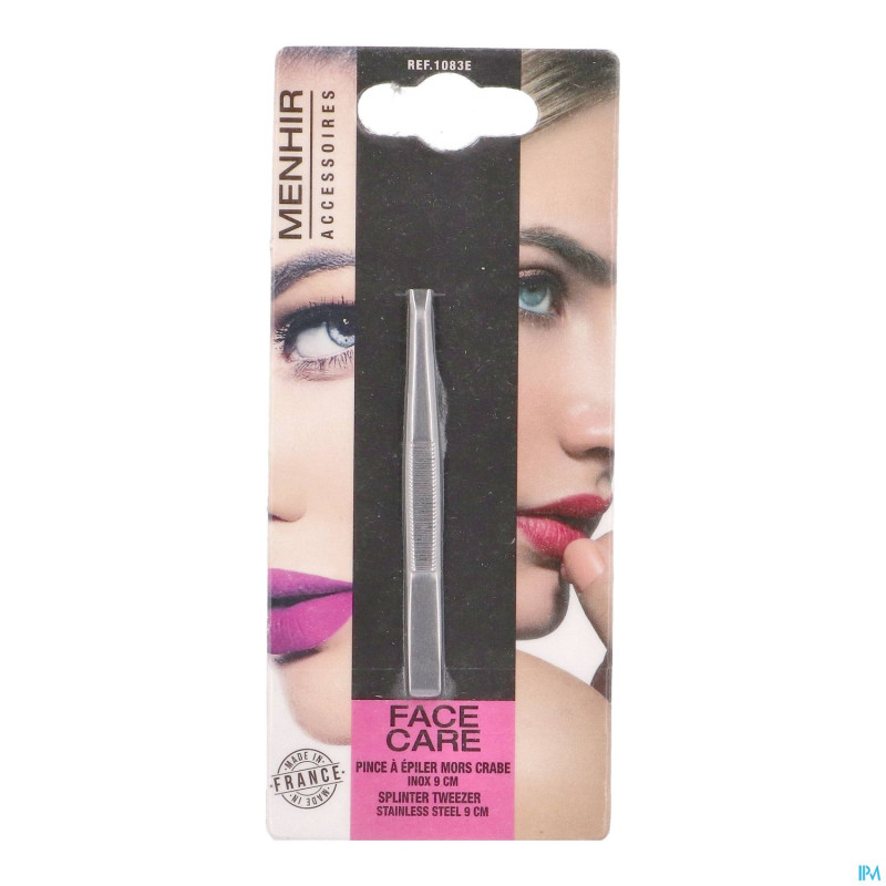 Vitry econom pince epil cr inox 9cm    1083e