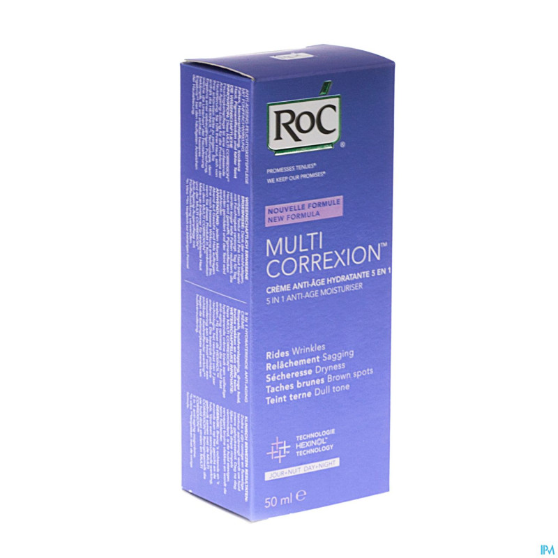 Roc multi correxion cr aa 5en1 jour-nuit ip15 50ml