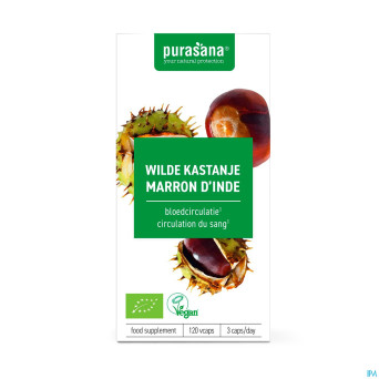 Purasana vegan marron d inde bio    caps 120x240mg