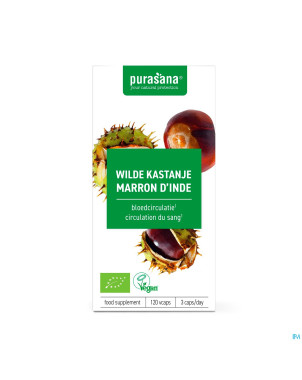 Purasana vegan marron d inde bio    caps 120x240mg