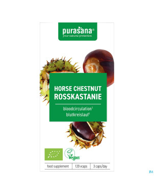 Purasana vegan marron d inde bio    caps 120x240mg