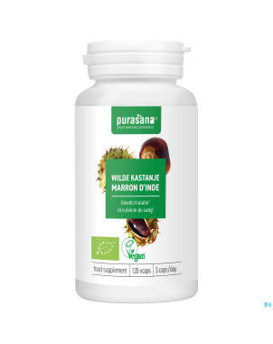 Purasana vegan marron d inde bio    caps 120x240mg