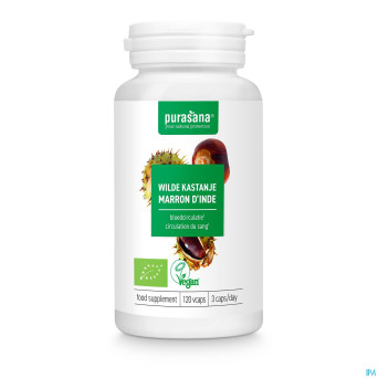 Purasana vegan marron d inde bio    caps 120x240mg