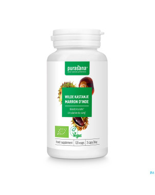 Purasana vegan marron d inde bio    caps 120x240mg