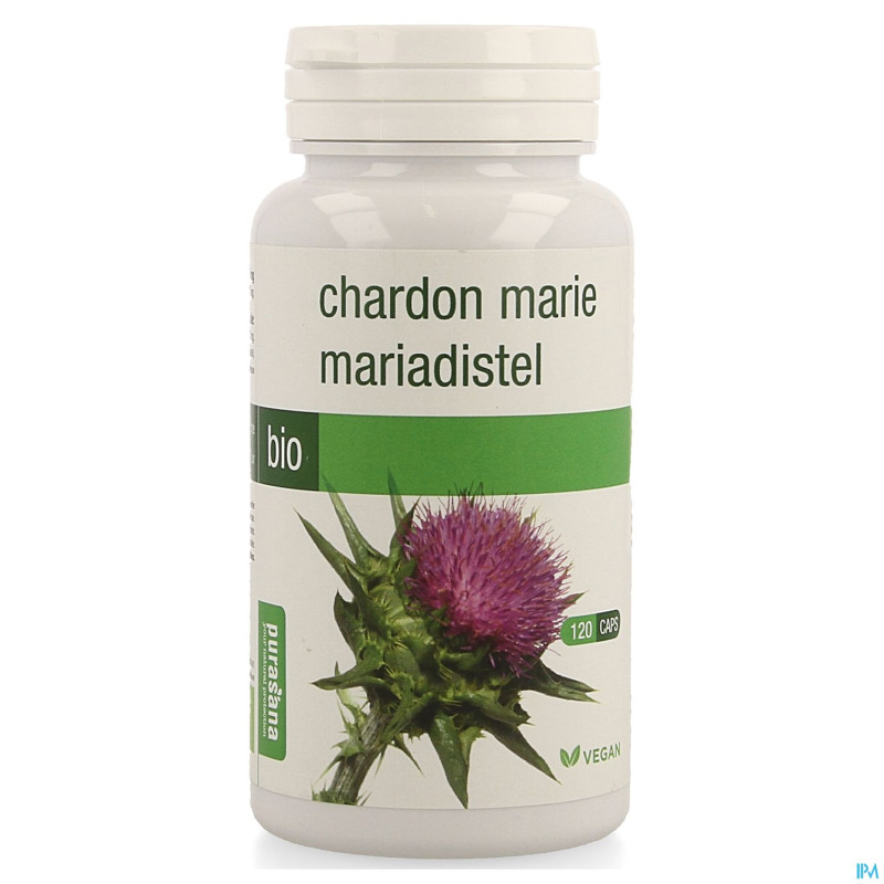 Chardon marie bio    caps 120x200mg