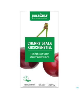 Purasana vegan queue cerise    caps 120x250mg