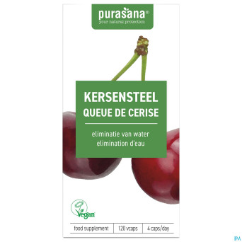 Purasana vegan queue cerise    caps 120x250mg