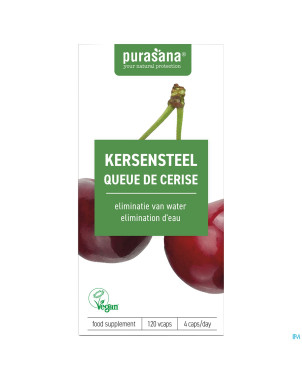 Purasana vegan queue cerise    caps 120x250mg