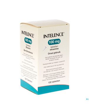 Intelence 100 mg tabl 120 x 100 mg