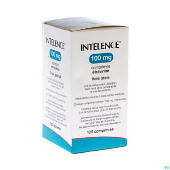 Intelence 100 mg tabl 120 x 100 mg