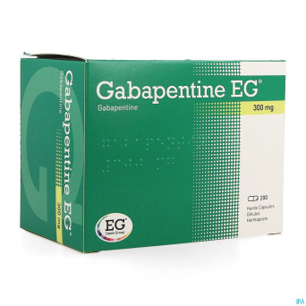 Gabapentine eg 300mg caps 200 x 300 mg