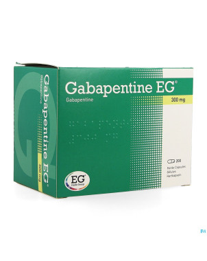 Gabapentine eg 300mg caps 200 x 300 mg