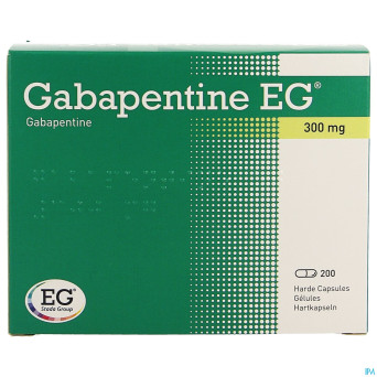 Gabapentine eg 300mg caps 200 x 300 mg