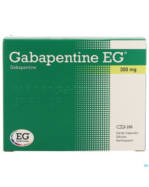 Gabapentine eg 300mg caps 200 x 300 mg
